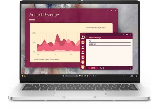 Prenosnik DELL Pro 14 (PC14250) Ultra 7 255U/32GB/SSD 512GB/UMA/W11Pro