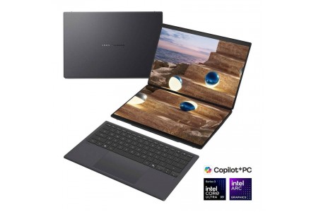 ASUS Zenbook Duo UX8407AA-SN094X Intel Core Ultra X9 388H/32GB/SSD2TB/2x 14″ 3K OLED/W11Pro