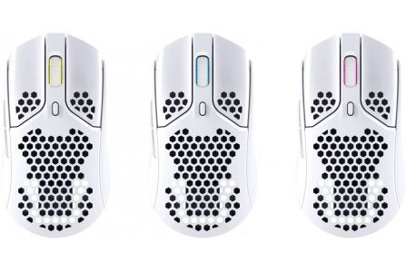 HP HyperX Pulsefire Haste brezžična igralna miška 16000 dpi 61g bela