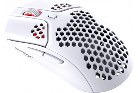 HP HyperX Pulsefire Haste brezžična igralna miška 16000 dpi 61g bela