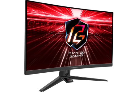 Monitor ASRock Phantom Gaming PG27F15RS1A 68,58 cm (27″) FHD VA LED HDR10 240 Hz ukrivljen