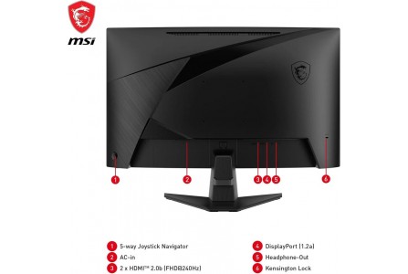 Monitor MSI MAG 27C6X 68,6 cm (27″) FHD VA LED 240 Hz ukrivljen