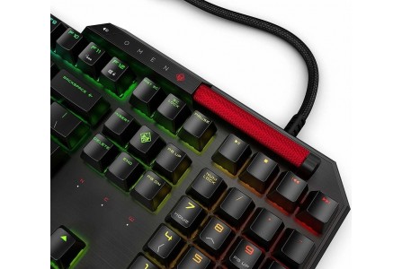 Tipkovnica USB OMEN by HP Sequencer Mehanska RGB