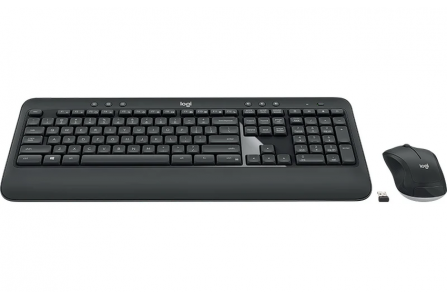Tipkovnica in miška brezžična Logitech MK540 Advanced namizni komplet, Unifying