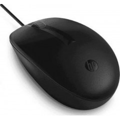 HP 125 optična USB žična miška črna