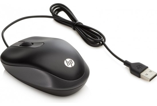 HP USB Travel optična miška črna