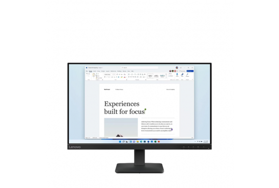 Monitor Lenovo L24-4e 60,5 cm (23,8″) FHD IPS LED 100 Hz ukrivljen