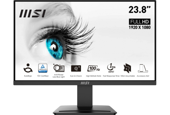 Monitor MSI Pro MP2412 60,5 cm (23,8″) FHD VA LED 100 Hz