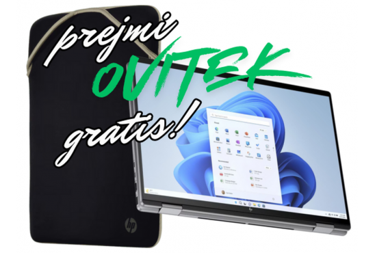 Prenosnik HP Envy x360 16-ad0770ng | Touch + ovitek HP zaščitni reverzibilen črni/zlati