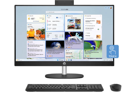 Računalnik HP AiO 27-cr1003ne | U7 155U | 32GB RAM | Touch