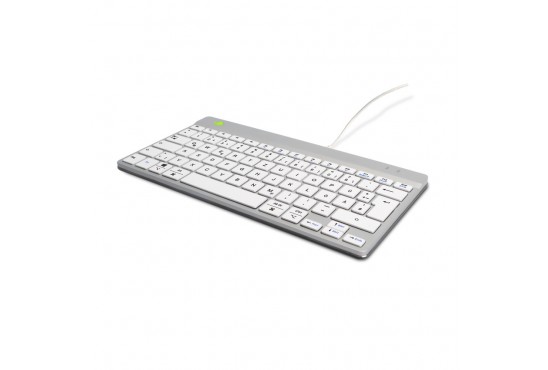 Tipkovnica R-Go Tools RGOCOPTWDBL USB bela