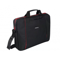 Torba za prenosnik 39,6 cm (15,6″) Esperanza SALERNO Toploader črno/rdeča